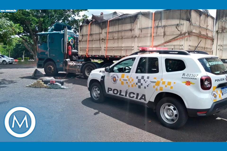 apreensão de cocaína em Palmital