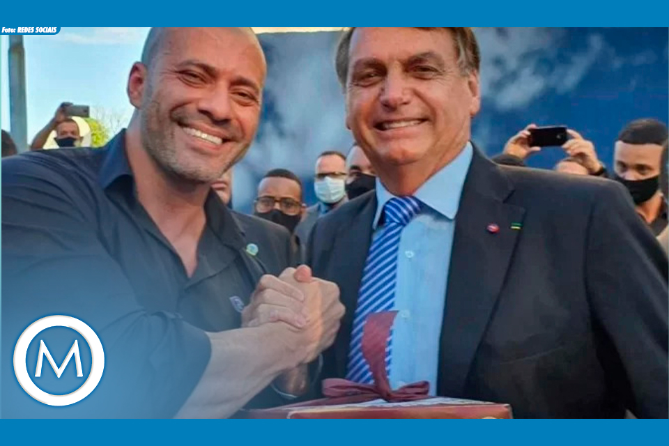 Bolsonaro perdoa Daniel Silveira
