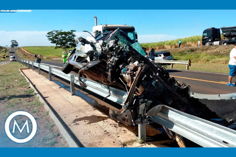 acidente na SP-294 em Jaú