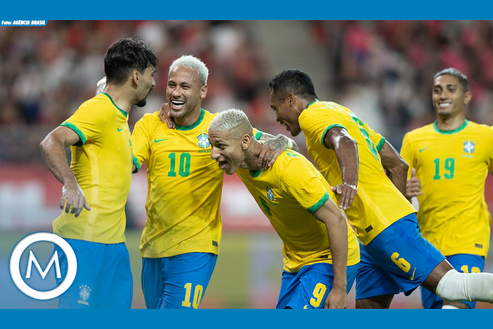 amistoso Brasil e Coreia do Sul