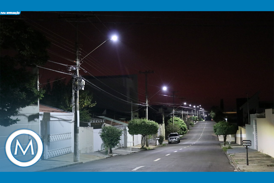 troca de iluminação