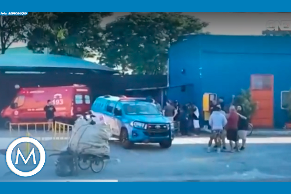 briga em posto de gasolina