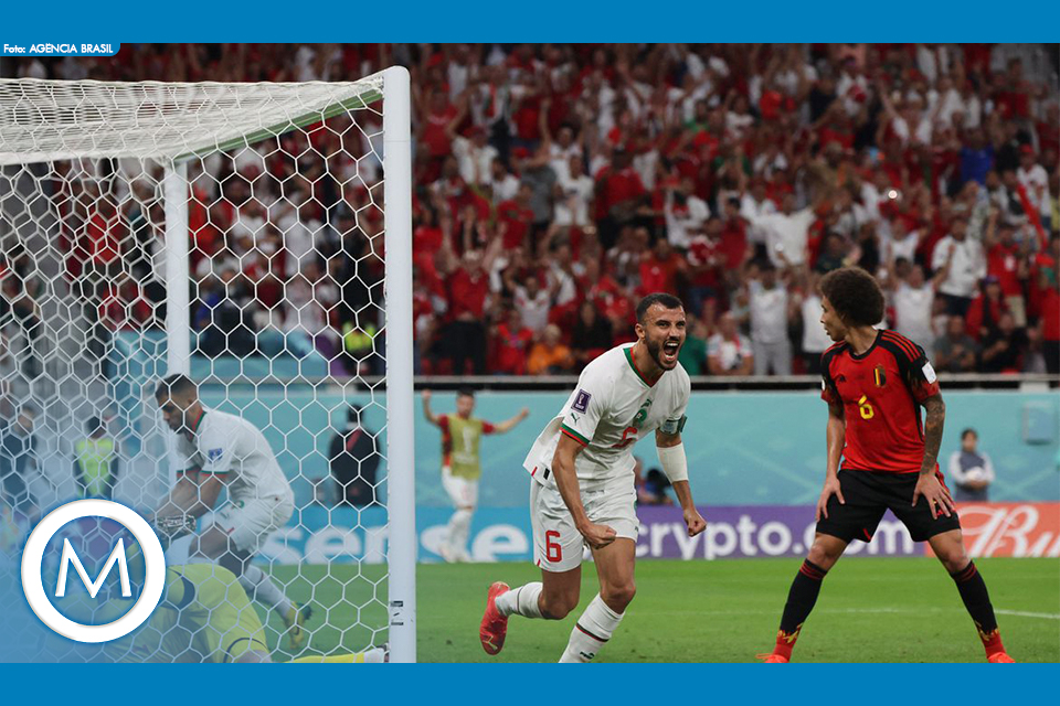 JOGO BÉLGICA E MARROCOS