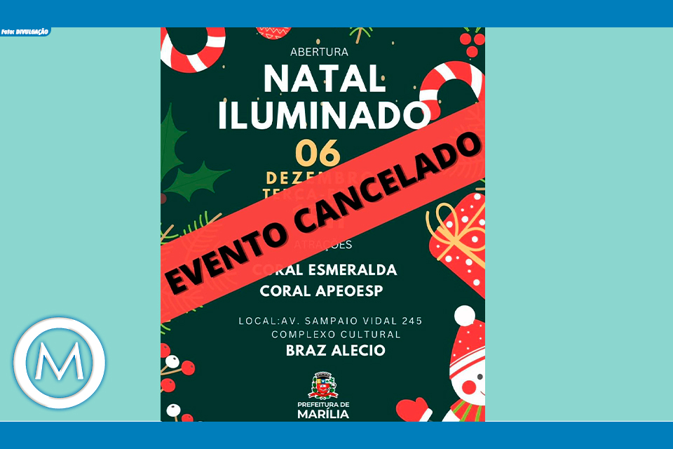 NATAL ILUMINADO CANCELADO