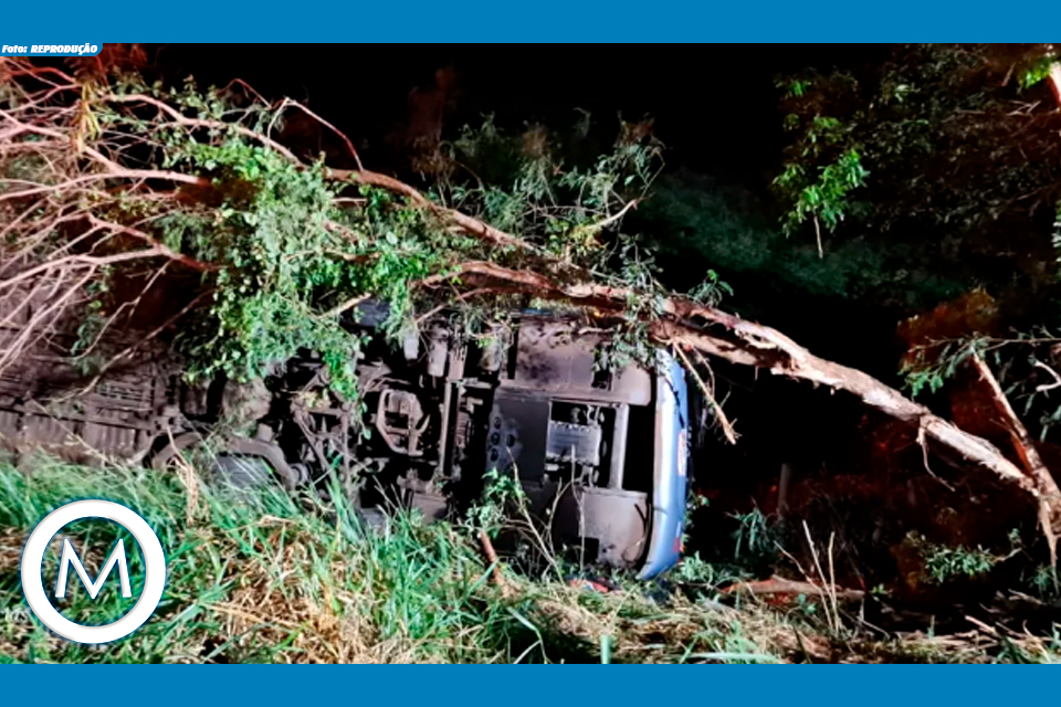 ACIDENTE DE ÔNIBUS NO PARANÁ