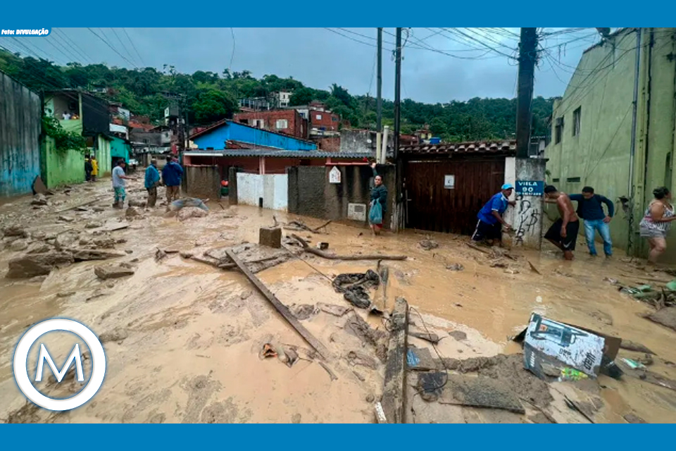 MULHER MORRE E DESABAMENTO DE CASA EM SÃO SEBASTIÃO