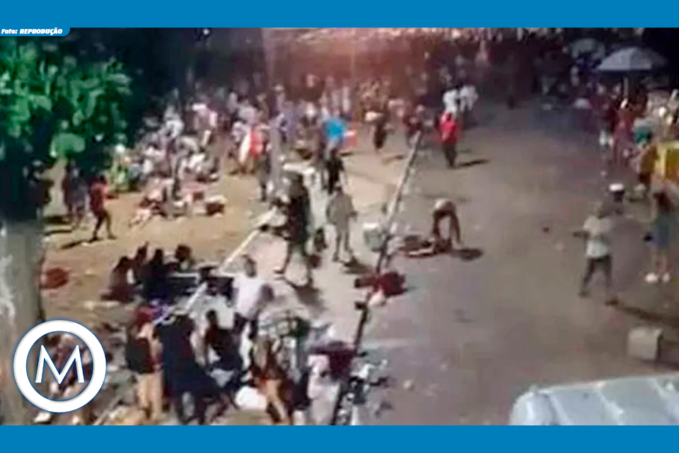 TIROTEIO EM BLOCO EM MAGÉ NO RJ