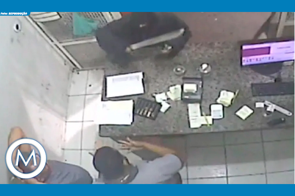 assalto em posto de gasolina