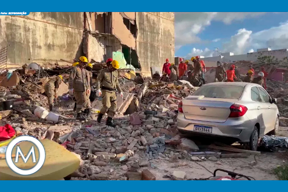 desabamento de prédio em Olinda