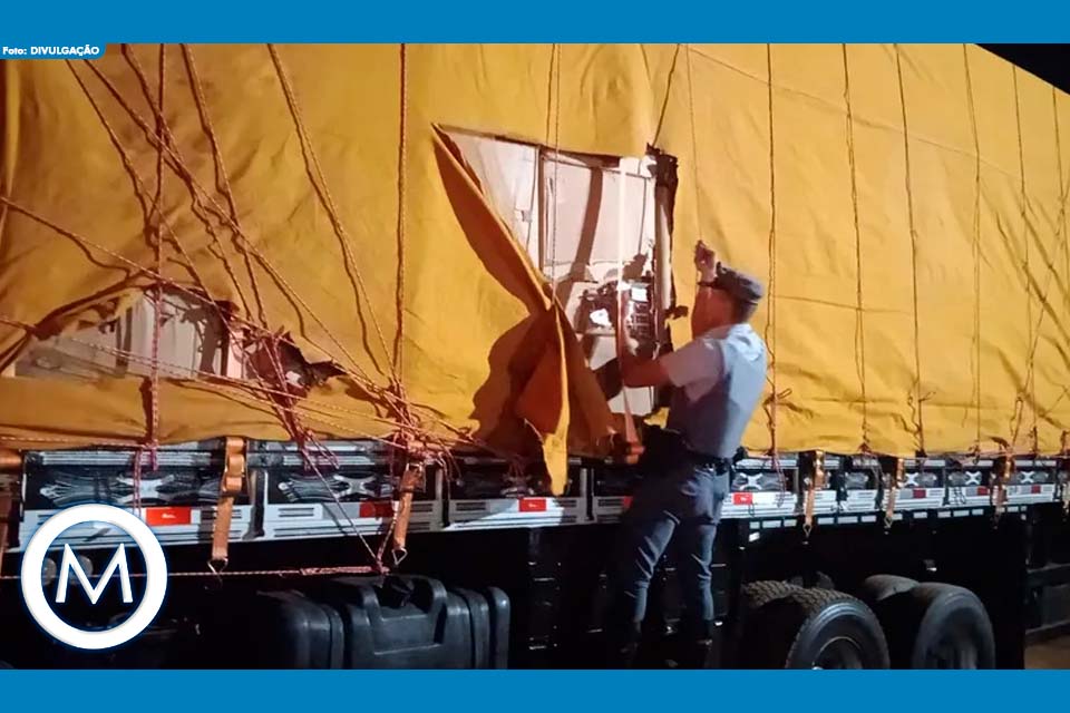 apreensão de cigarros em Assis