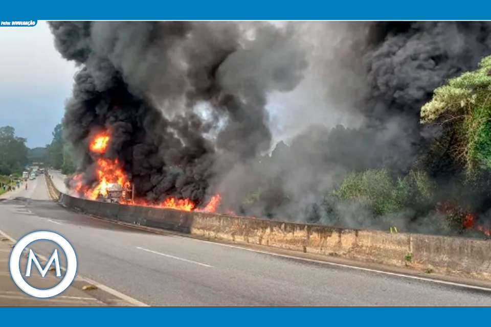 explosão de caminhão-tanque em Barbacena