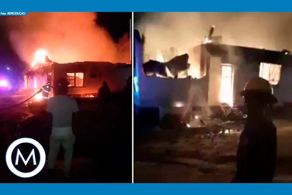 incendio em escola na Guiana