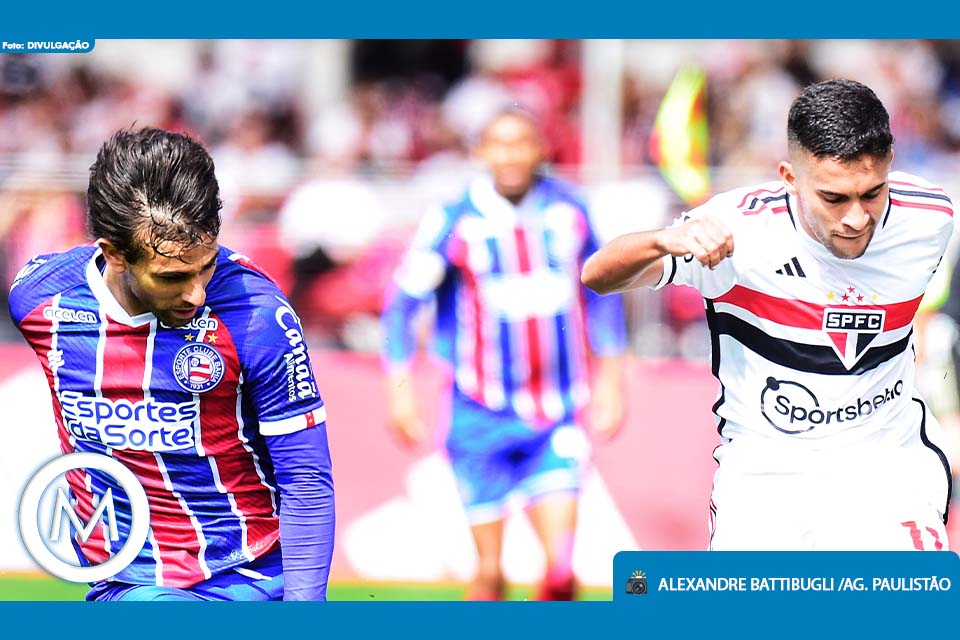 JOGO SÃO PAULO E BAHIA