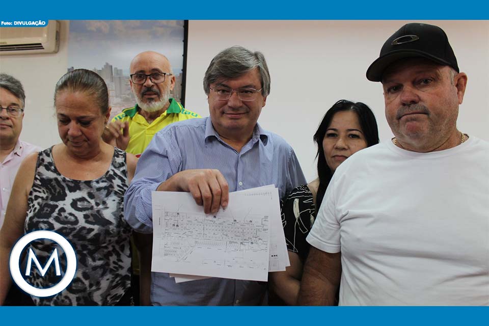 REUNIAO COM PREFEITO E COMERCIANTES