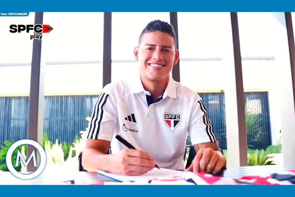 SÃO PAULO CONTRATA JAMES RODRIGUEZ