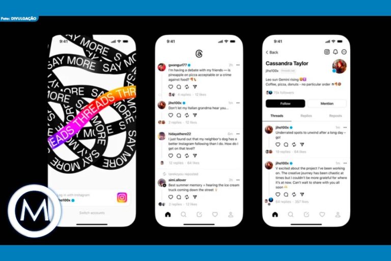 Threads nova rede social rival do Twitter