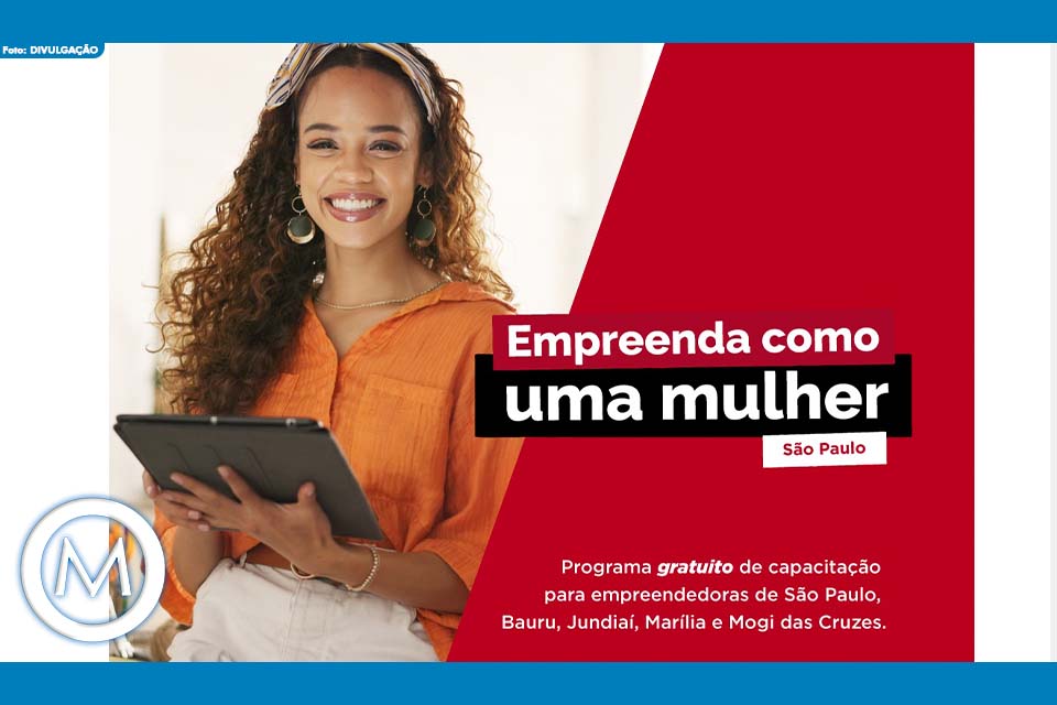 programa Empreenda como uma Mulher