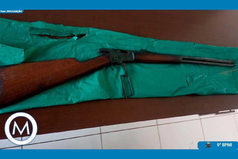 APREENSÃO DE ARMA DE FOGO EM TUPÃ