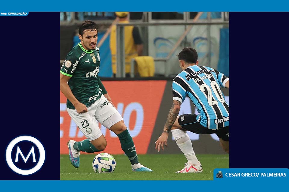 Grêmio acaba superado pelo Palmeiras no jogo de ida das quartas de