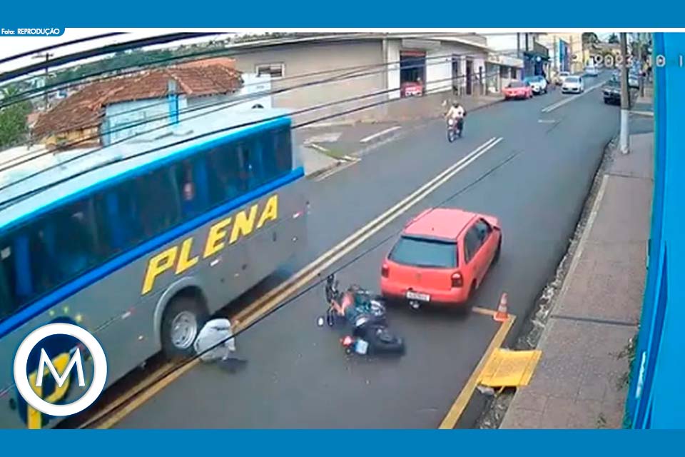 MOTOCICLISTA É ATROPELADO EM BARRA BONITA