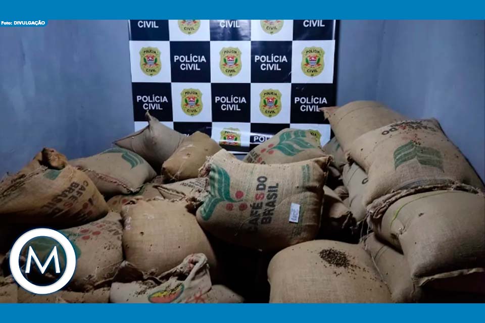 POLÍCIA CIVIL DE GARÇA RECUPERA CARGA DE CAFÉ ROUBADA