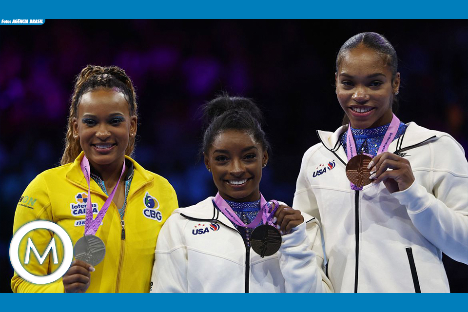 Brasil leva medalha de prata com Rebeca Andrade no Mundial de Ginástica  Artística - Dia Online