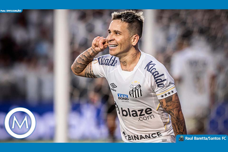 SANTOS VENCE VASCO E SAI DA ZONA DE REBAIXAMENTO