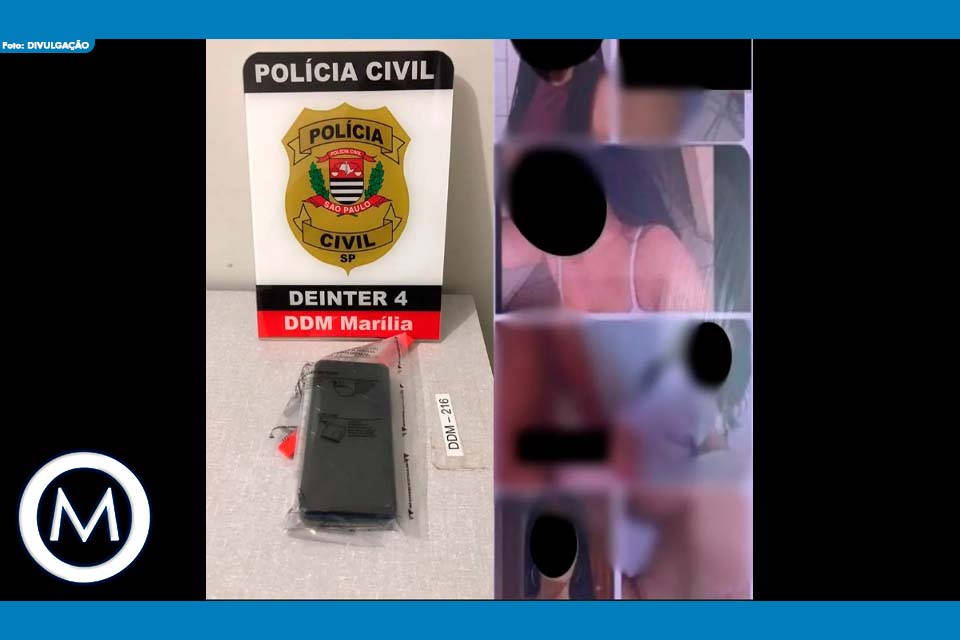 homem preso por fazer falsos nudes em Marilia