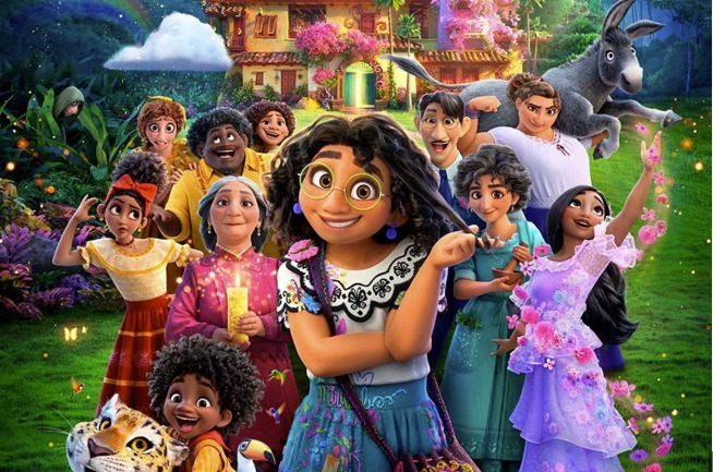 FILME ENCANTO NO CINEMA NO BAIRRO