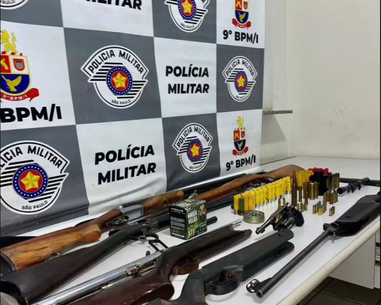 SEQUESTRO E ARMAS ENCONTRADAS