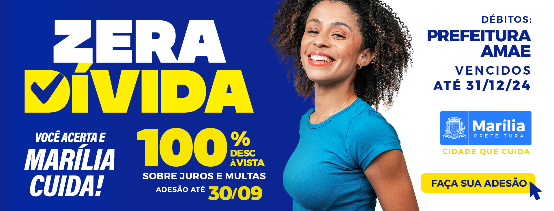 Banner Prefeitura Setembro 2025 Zera Dívida NA MATERIA