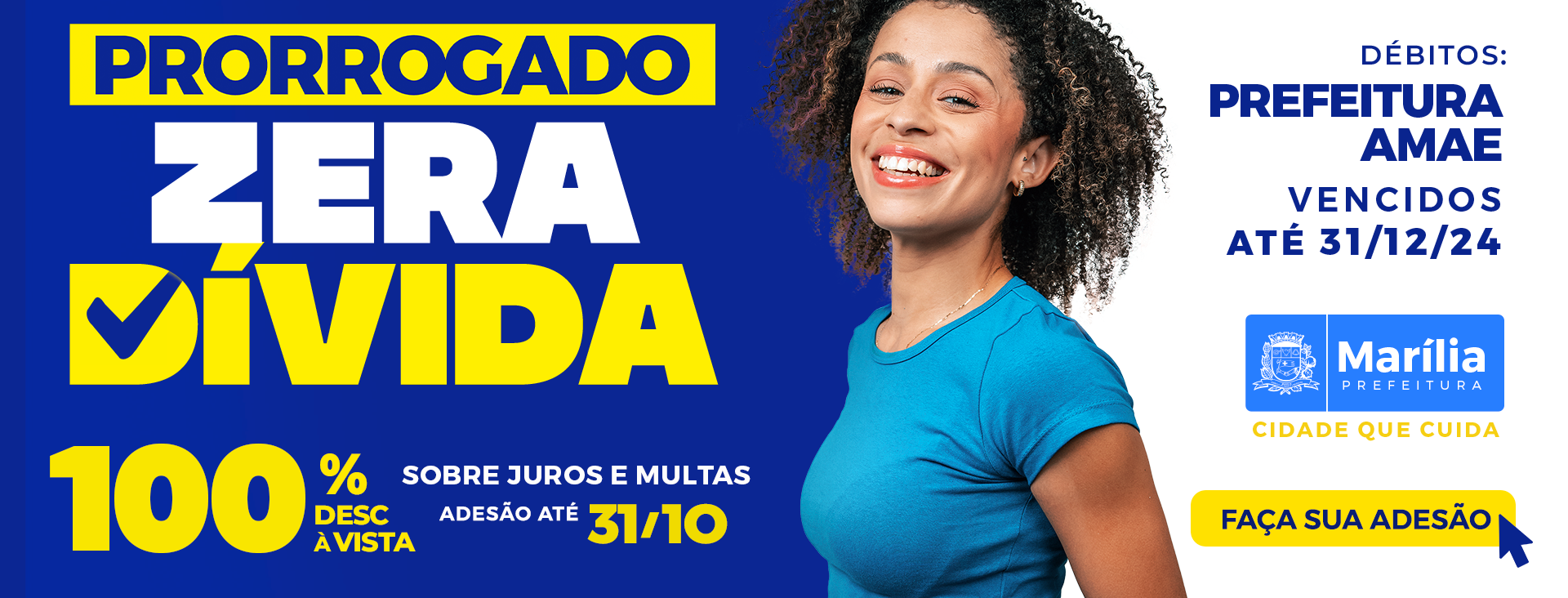 Banner Prefeitura Setembro 2025 Zera Dívida NA MATERIA
